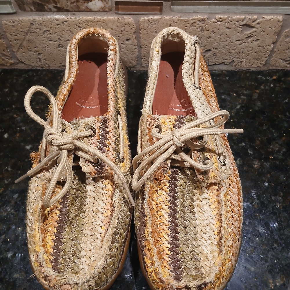 Twisted X Women's Woven Sneakers - Tan and Brown